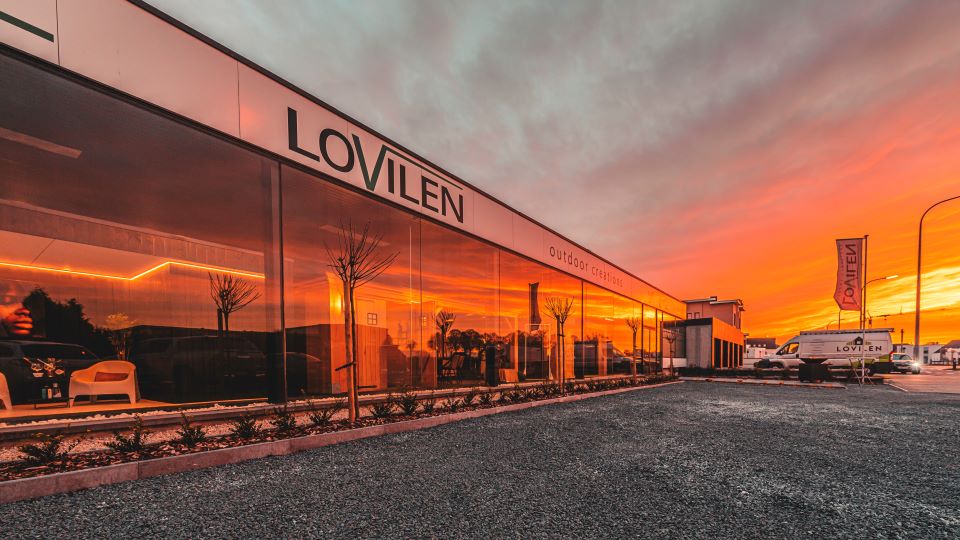 Innovatieve Carpentier producten te bezichtigen in showroom Lovilen 