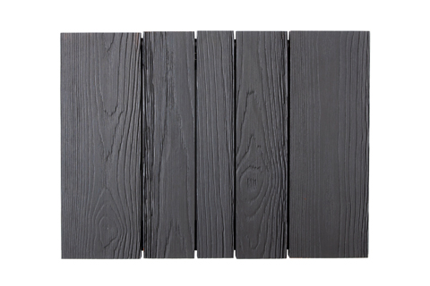 geborsteld hout met zwarte afwerking  | Carpentier