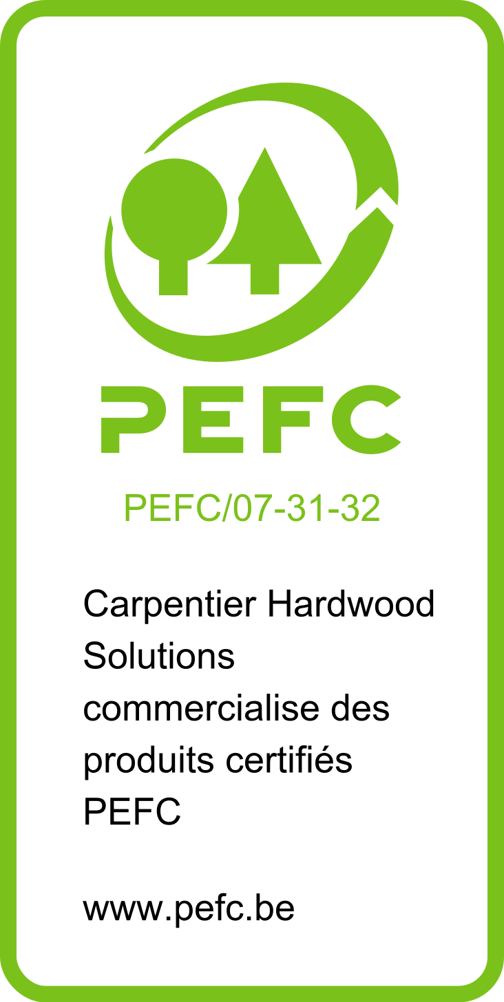 Label PEFC Carpentier Hardwood Solutions