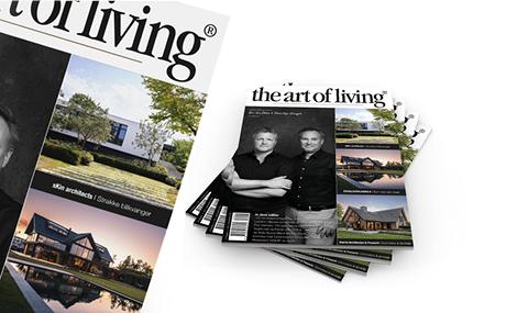 Project van Carpentier in The Art of Living magazine