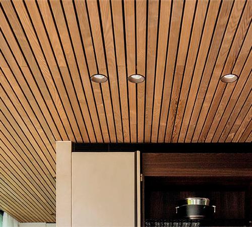 Plafond acoustique en bois | Carpentier