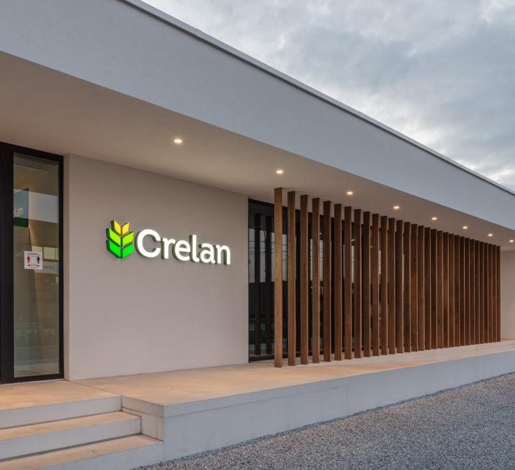 Fixed louvers Crelan bank Roeselare | Carpentier