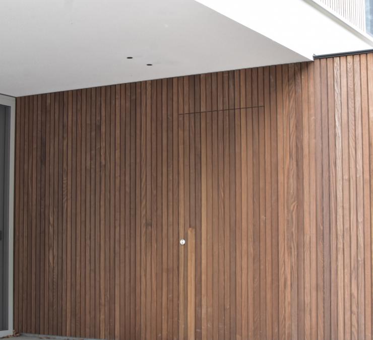 Houten gevelbekleding woning Wemmel | Carpentier Houten gevelbekleding woning Wemmel | Carpentier