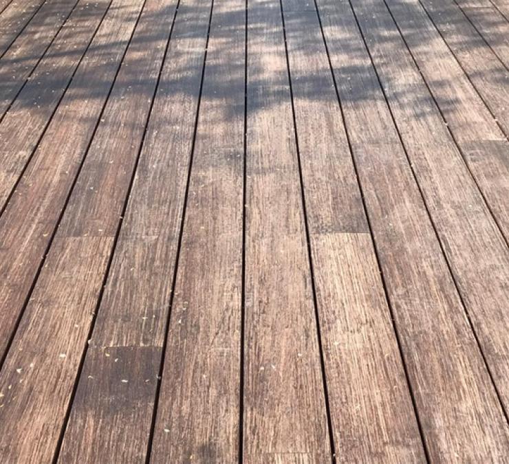 HOTwood bamboo decking Roeselare | Carpentier