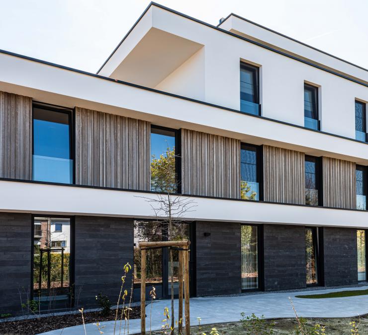 HOTwood ash cladding Wolvertem HOTwood ash cladding Wolvertem