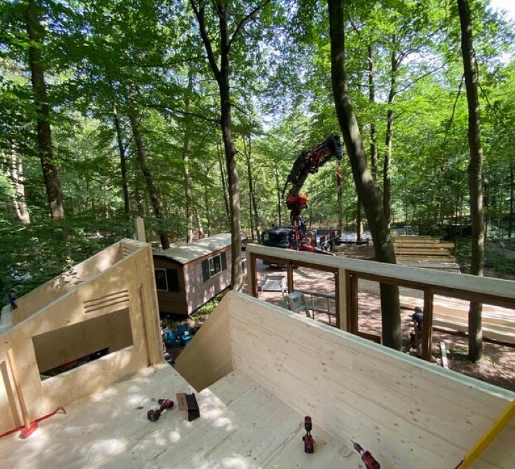 Fertigelemente für Holzrahmenbau