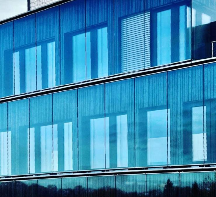 Timber cladding office building Well 22 Timber cladding office building Well 22