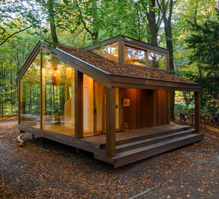 Tiny house in houtskeletbouw