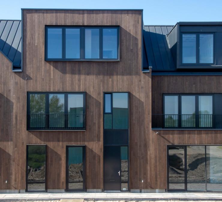 Wohnprojekt mit Bamboo X-treme® Holzfassade Wechselfalz QC